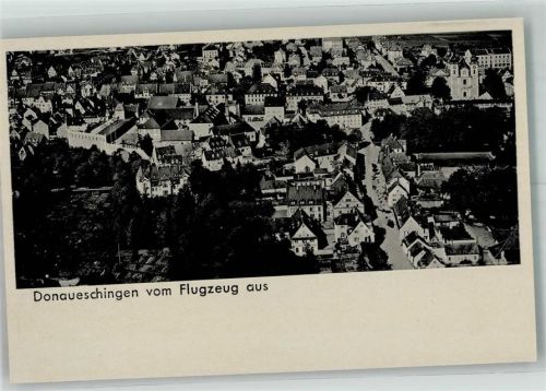 Donaueschingen 1941 Fliegeraufnahme