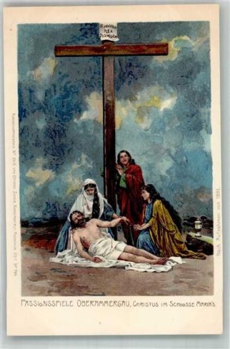 Oberammergau 1900 Passionsspiele Christus Zieher, Ottmar Nr. 2413
