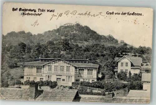 Bad Blankenburg 1913 Konzerthalle
