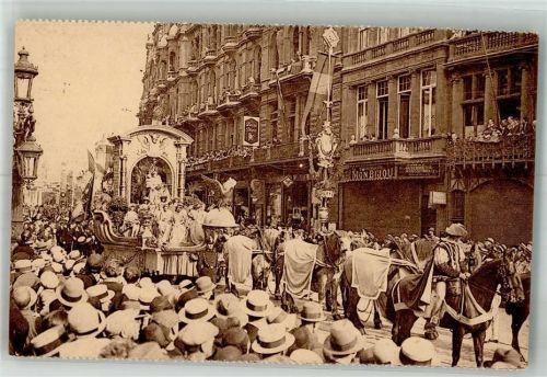 Antwerpen Anvers Foto AK Historische stoet 1830- 1930