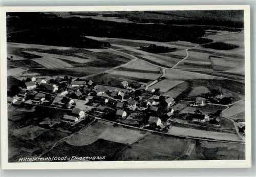 Eslarn Fliegeraufnahme Mittelkreuth Freigeg. R.L.M.