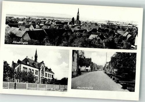 79312 W7835 Köndringen - Hauptstraße Schulhaus