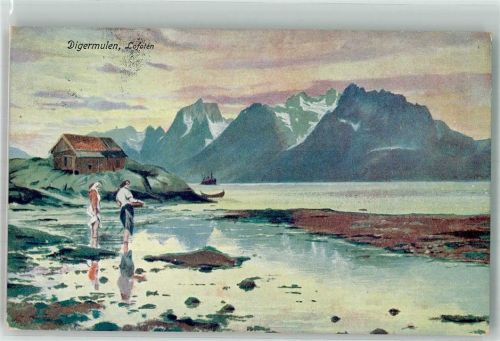 Lofoten 1908 Digermulen