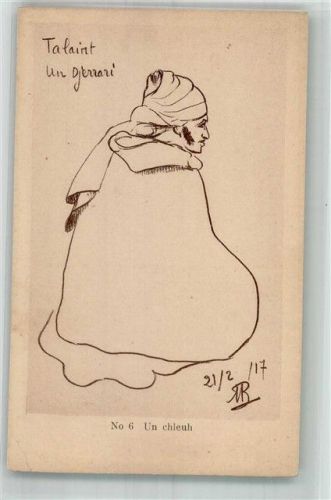 1917 Croquis Marocains Nr.6 Un Chleuh