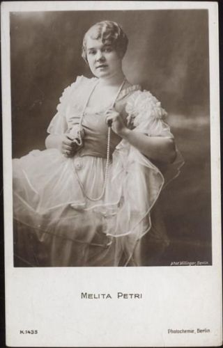 um 1910/20 Melita Petri,NBC