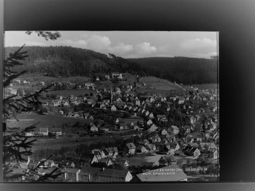72270 W7292 Baiersbronn GLASNEGATIV