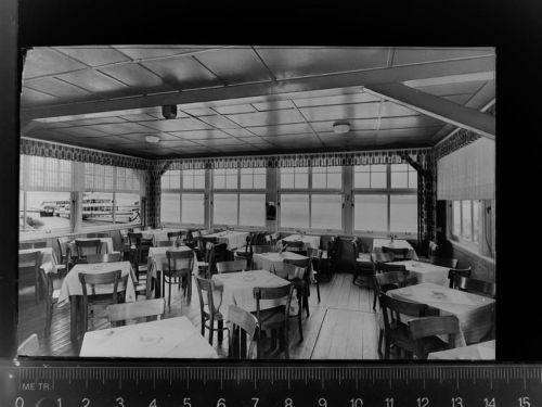 46562 W4223 Götterswickerhamm , Niederrhein GLASNEGATIV Gasthaus