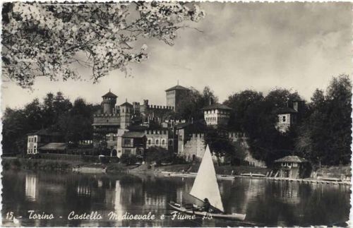 um 1930/40 Torino, Castello Medisevale AKU1