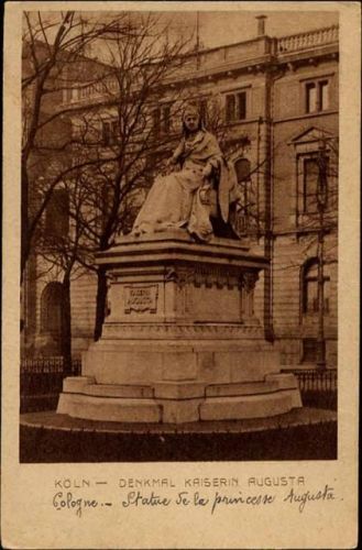1920 Köln, Denkmal Kaiserin Augusta