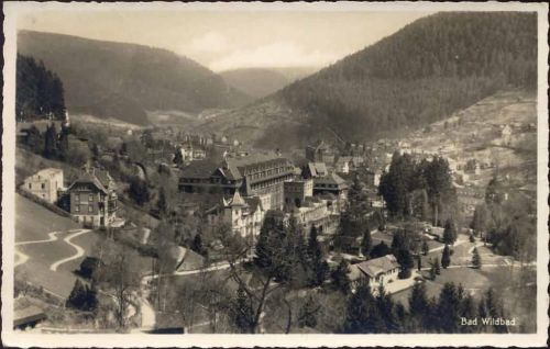 1941 Bad Wildbad, Ansicht,J. Schäfer