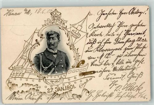 1902 Uniform der Marine AK