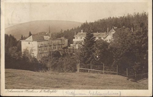 1927 Clausthal-Zellerfeld, Ansicht (view), Johanneser Kurhaus,H. Uppenborn AKU2