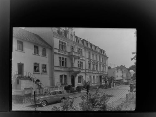 Bad Salzschlirf Buchhandlung Walther m. Haus arnold u. Centralhotel