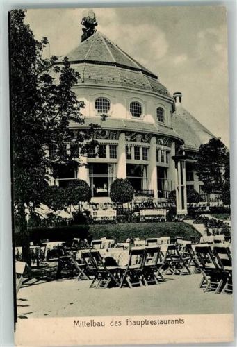 München Mittelbau des Hauptrestaurant Architek Emil Seidel Jugendstil