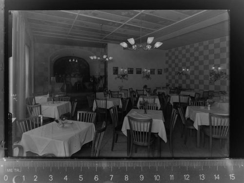 65307 W6208 Bad Schwalbach GLASNEGATIV Hotel zum Ritter