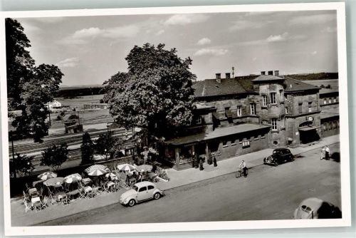Landstuhl Bahnhofs-Gasthaus Goldhagen VW Käfer Oldtimer