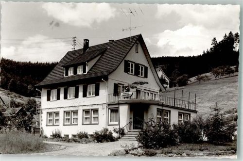 Obertal Pension Tannenfels Ort handschriftlich