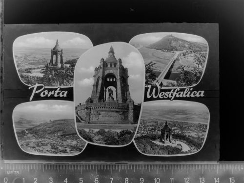 Porta Westfalica Mehrfachbildkarte