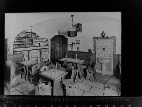 48143 W4400 Roxel GLASNEGATIV Gasthaus