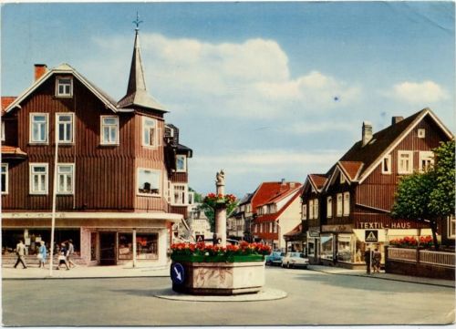 um 1965 Braunlage, Wurmbergstraße,Schöning & Co