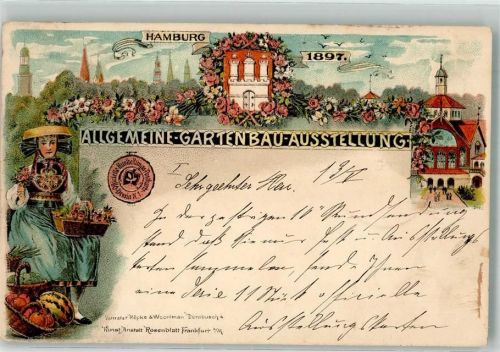 1897 Nr. 1 Kunstanstalt Rosenblatt