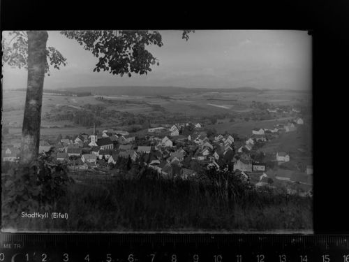 54589 W5536 Stadtkyll GLASNEGATIV