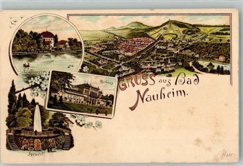 Bad Nauheim Teichhaus Kurhaus Sprudel
