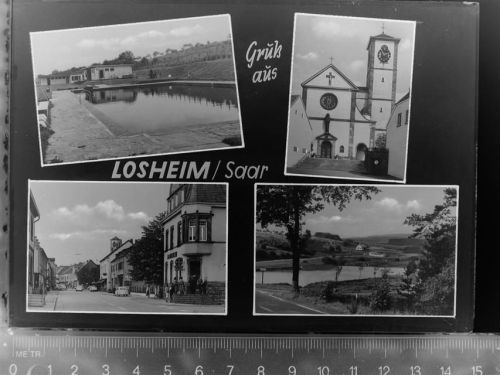 Losheim Mehrfachbildkarte
