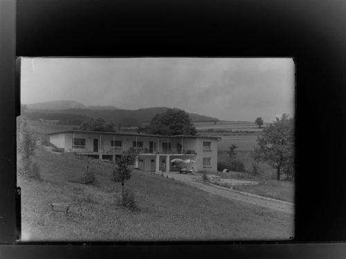 93437 W8492 Furth i Wald GLASNEGATIV Gästhaus Einödhof