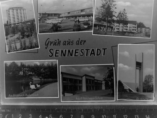 Senne Mehrfachbildkarte