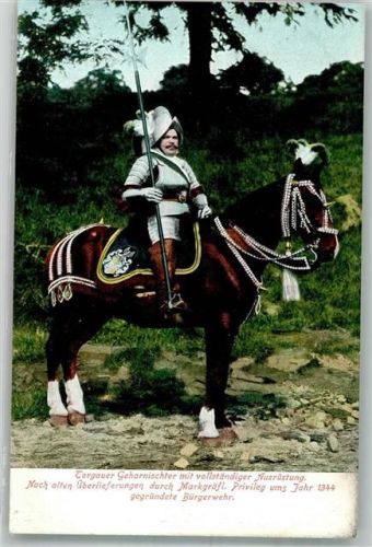 Torgau 1906 Uniform Torgauer Geharnischter mit vollständiger Ausrüstung