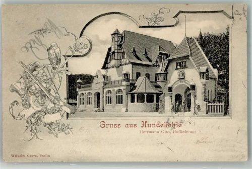Grunewald Gasthaus Hundekhel Ort lt. Recherche