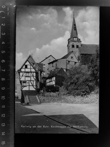 Kettwig Kirchentreppe m. Alt Kettwig