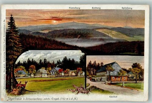 Schwarzenberg 1921 Gasthaus Jägerhaus