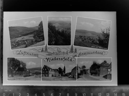 Niedersfeld mehrfachbildkarte
