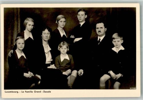 1936 La Familie Grand - Ducale