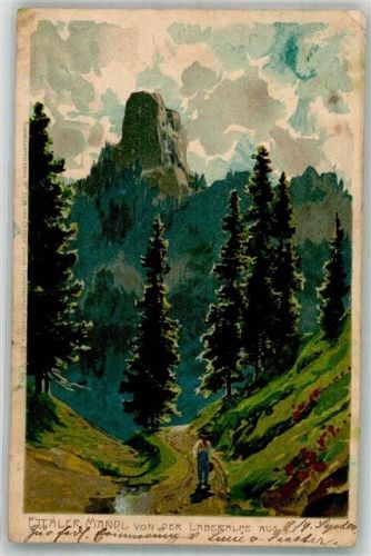 Ettal 1900 Ettaler Manndl v.d. Laberalpe aus Zieher, Ottmar Nr. 2500