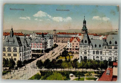 Liberec 1921 Radetzkystrasse