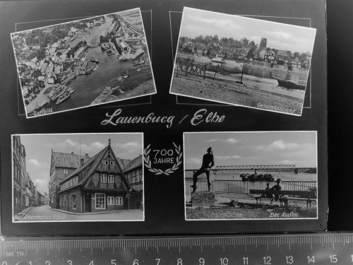 Lauenburg Mehrfachbildkarte