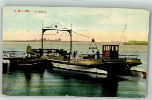 Nijmegen 1914 Fähre Gierbrug
