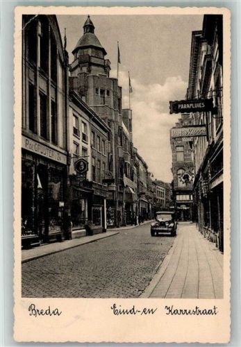 Breda 1930 Auto Eind-en Karrestraat