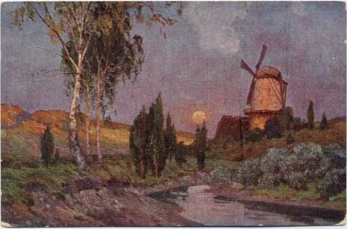 1914 Windmühle.,Rehn & Linzen