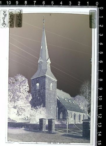 31832 W3257 Springe , Deister Kunststoff-Negativ / Dia-Positiv KEINE AK Kleber auf Schutzfolie