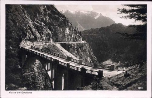 um 1950/60 Kempten: Partie am Gachpass,G. Bischofberger AKU1