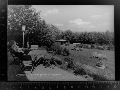 49179 W4514 Ostercappeln GLASNEGATIV Sprengelheim