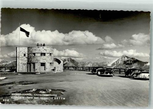 Grossglockner Auto Grossglockner Hochalpenstrasse Aussichtsturm