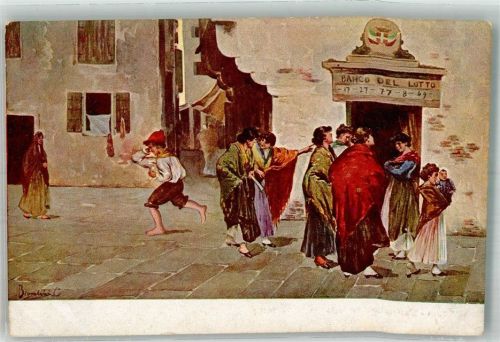Venezia L´estrazione del lotto