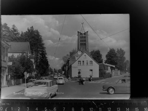 Burscheid Höhestrasse m. Kath. kirche