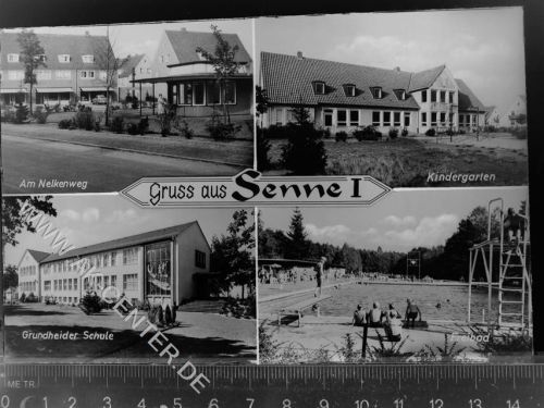 Senne Mehrfachbildkarte