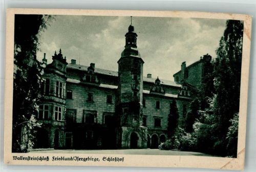 Frydlant Schloss Wallenstein Schneider-Karte